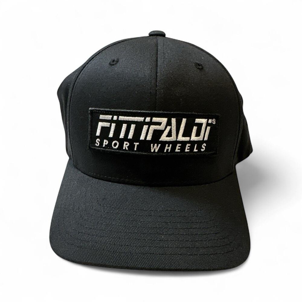 Fittipaldi sport wheels flex fit baseball cap size L/XL BLACK